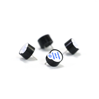 Buzzer Elektromagnetik Aktif SWT Factory 9mm 2.7kHz, Buzzer Alarm Digital DC Through Hole dengan Osilator Terintegrasi