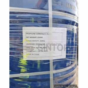 99.5% di alta qualità 99.99% solvente per unghie carbonato di propilene prezzo competitivo batterie al litio CAS estere derivati - Product Image 1