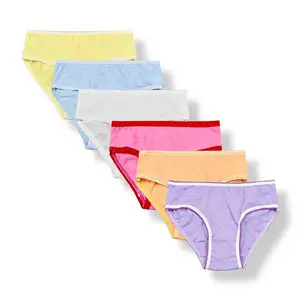 Seamless No Show Underwear Women Little Girls Briefs Cotton