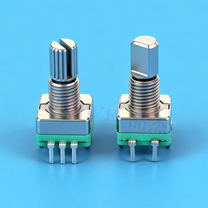 Encodeur numérique incrémental rotatif TOPVR EC11 à <span class=keywords><strong>5</strong></span> broches, type poussoir vertical, 360 degrés, pour menu de réglage du volume - Product Image 3