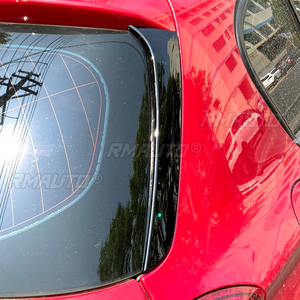 2Pcs Gloss Black Car Rear Window Side Spoiler Wing <b>Splitter</b> for BMW F20 F21 2012-2019 Car Accessories - Product Image 5