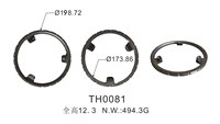 Anneau synchronisateur en métallurgie des poudres pour pièces de transmission de voiture BENZ, pièces détachées automobiles OEM 947 260 1945