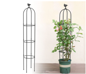 Offre Spéciale treillis <span class=keywords><strong>en</strong></span> métal oblisque de jardin avec <span class=keywords><strong>bois</strong></span> métal haut <span class=keywords><strong>support</strong></span> de <span class=keywords><strong>plante</strong></span> robuste <span class=keywords><strong>pour</strong></span> plantes grimpantes - Product Image 1