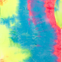 Kaos Pria Tie-Dye Gradasi Kustom Bahan Sutra Susu, Sejuk, Bernapas, Longgar, Kerah Bulat, Lengan Pendek, Streetwear, Model Pullover