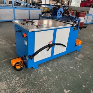 Machine électrique de bonne qualité pour la fabrication d'accoudoirs de conduits, machine à former les accoudoirs de conduits en spirale, machine à accoudoirs pour la fabrication de conduits - Product Image 1