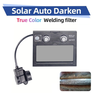 Máscara de Soldadura con Oscurecimiento Automático Solar, Casco de Soldador, Lente de Protección Ocular, Filtro de Color Real, Energía Solar, Cambio Automático de Luz - Product Image 2