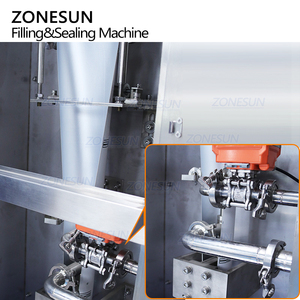 ZONESUN ZS-AUBP automatique boisson lait liquide aseptique brique Carton remplissage scellage Machine papier Carton Machine d'emballage - Product Image 3