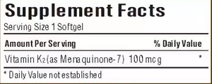 Vitamine K2 100 mcg, Compléments Alimentaires pour la Santé des Os, Supplément de Vitamine K2 - Product Image 2
