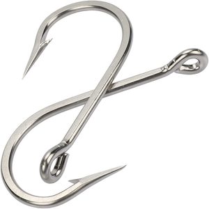 Hameçons de pêche TOPIND en acier inoxydable durable pour l'eau salée 9886SS pour la pêche au gros gibier marin en plein air - Product Image 6