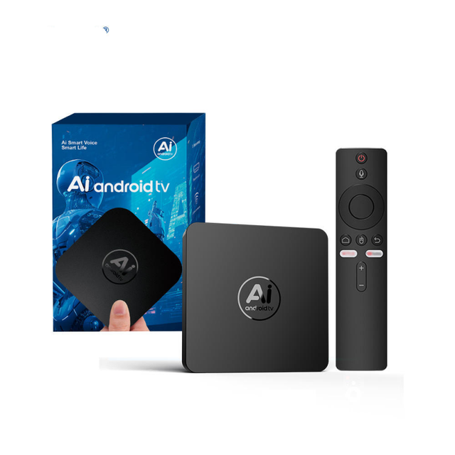 Amlogic Certified Quad Core Android 14 Smart AI TV Box-8GB+128GB 4K/8K Ultra HD