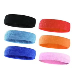 Boer Elastic Colour ful Toweling Sport Stirnband Schweiß band