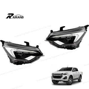Chất lượng cao Auto Head Light cho DMAX 2024 tín hiệu lần lượt sửa đổi phía trước đèn LED Phụ kiện đèn pha cho DMAX 2024 - Product Image 1