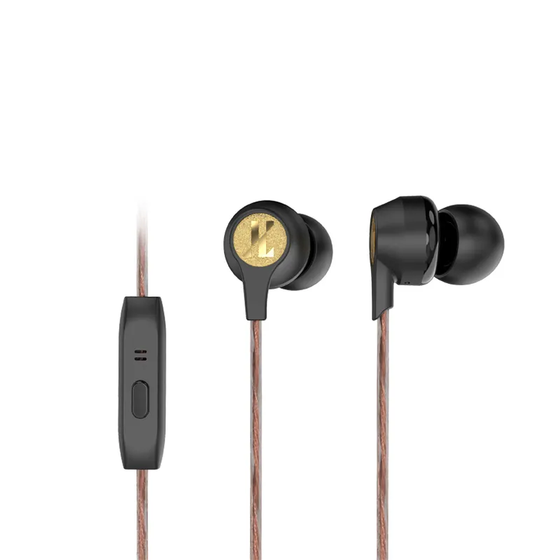 HIFI Dynamic In Ear Earphone Wired Bass Earbuds Sport Noise Cancelling IEM Headset Headphone KZ EDX