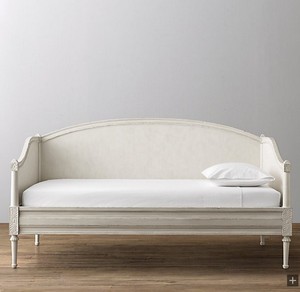 Divano <span class=keywords><strong>Letto</strong></span> Francese Retrò Intagliato, <span class=keywords><strong>Letto</strong></span> <span class=keywords><strong>Singolo</strong></span> Multifunzionale per Bambini e Bambine, Estensibile con Contenitore, <span class=keywords><strong>Letto</strong></span> a Doppio Uso - Product Image 6