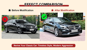 Bộ chuyển đổi Mercedes E63 <span class=keywords><strong>AMG</strong></span> cho xe sedan E-<span class=keywords><strong>Class</strong></span> W212 2014-2015, bộ tạo kiểu thân xe hoàn chỉnh, bộ body <span class=keywords><strong>kit</strong></span> <span class=keywords><strong>AMG</strong></span>, không <span class=keywords><strong>c</strong></span>ần <span class=keywords><strong>c</strong></span>ắt, OEM - Product Image 4