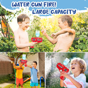 Pistola de Agua Eléctrica, Juguete de Pistola de Agua, Pistola de Agua para Niños y Adultos, Juego de Disparos en la Piscina al Aire Libre, Regalo Ideal - Product Image 5