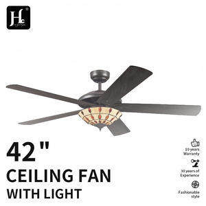 Ventilador de Techo DC de 48/52 Pulgadas con Acabado Bronce, Ligero, con Luz y Aspas de Madera Reversibles - Product Image 3