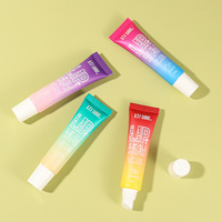 Tubes de brillant à lèvres personnalisés avec logo, design fruité, marque privée, brillant à lèvres transparent, mignon, coloré, huile essentielle pour les lèvres