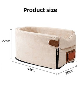 New Arrival Custom Washable Car Dog Bed Car Nest Center Console <strong>Pet</strong> Carrier Safety Seat for Puppy and <strong>Pet</strong> - Product Image 6