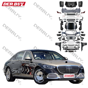 Para W221 Upgrade W223 Kits <span class=keywords><strong>de</strong></span> carrocería para Mercedes Benz Clase S W221 2006-2013 Facelift a 2021 W223 May <span class=keywords><strong>Bach</strong></span> Model - Product Image 1