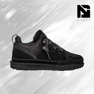 Chaussures pour enfants Lowmel Kids 'noires' Ugg, mode décontractée, course à pied, école, marche, baskets de créateur pour enfants - Product Image 2