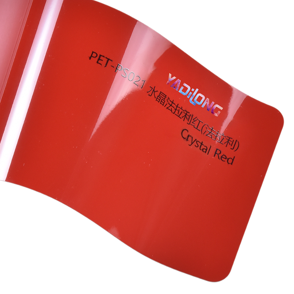 PET cristal rojo (1,52*18m)