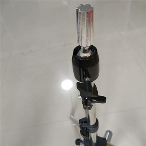 Support de tête de mannequin réglable professionnel pour salon de coiffure, trépied en acier inoxydable pour présentation de coiffures - Product Image 3