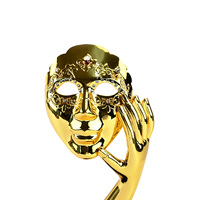 Trophées et Plaques Personnalisables 2026 – Style Classique en Métal Argenté, Doré ou Bronze, Résine, pour la Musculation – Médailles et Trophées en Cristal