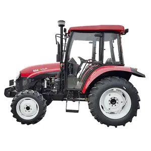 Harga Murah 30hp 40hp 50hp 60hp roda Mini traktor pertanian 120 daya 4x4 traktor pengangkut pertanian untuk dijual