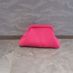 Nouveau Sac à Main Tricoté à Fermeture Éclair pour Femme, Couleur Personnalisable, Trousse de Voyage Grande Capacité avec Fermeture - Product Image 5