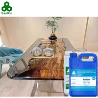 Résine époxy sans bulles Table en bois avec résine époxy liquide Fournisseurs Durcisseur de coulée résistant aux UV Enduits de table Colle époxy