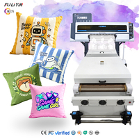 Machine d'impression à jet d'encre 3 têtes 9 couleurs Dtf I3200 24 pouces avec machine à secouer la poudre 60cm Imprimantes à transfert de T-shirt Dtf