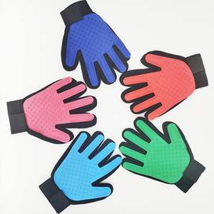 Guantes Removedores de Pelo para Mascotas KingHon, Cepillo de Silicona para Gatos, Peine de Cinco Dedos para Eliminar el Pelo Suelto, Guante de Masaje para el Cuidado de Mascotas - Product Image 3