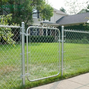 Rouleau de Clôture à Mailles Losangées Galvanisée <span class=keywords><strong>Antirouille</strong></span> et Revêtue de PVC, Écologique, Brise-Vue, Grillage en Fil de <span class=keywords><strong>Fer</strong></span> de 6 Pieds, pour Ferme et Aire de Jeux - Product Image 2