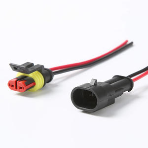 Aangepaste Waterdichte Automatische Kabelboom Connector Kabel 1 <span class=keywords><strong>2</strong></span> 3 4 5 6 Way DJ7021-1.5 Versterker 1.5 Serie Kabelboom - Product Image 4