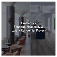 Plancher en vinyle de chêne naturel pour villa de luxe, plancher SPC, plancher en PVC imperméable pour projets d'aménagement intérieur
