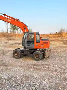 Excavadora de Ruedas Usada de Alta Calidad Hitachi ZX130W de Japón, Compatible con ZX120 ZX70 ZX75 ZX60, Hitachi Usada de Japón - Product Image 4