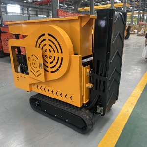 China Rail Precio bajo Roca y construcción Residuos Grava Mandíbula Mini Trituradora Goma Rastreado Grava Trituradora Uso para África - Product Image 4