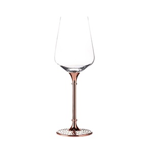 Lunettes à <span class=keywords><strong>vin</strong></span> haut <span class=keywords><strong>de</strong></span> gamme en cristal soufflé à la main, bandeau <span class=keywords><strong>de</strong></span> Style italien, <span class=keywords><strong>grand</strong></span> emballage cadeau, sans plomb, lot <span class=keywords><strong>de</strong></span> 2 verres transparents - Product Image 1