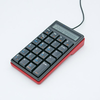 Clavier numérique filaire USB de petite taille 19 touches clavier numérique ordinateur portable tablettes comptables calculatrice POS 12-Digital