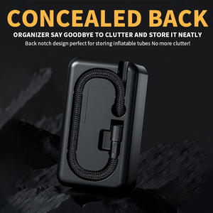Gonfleur de pneus sans fil 4500 mAh, gonfleur rapide, <span class=keywords><strong>compresseur</strong></span> d'air <span class=keywords><strong>avec</strong></span> allume-cigare, pompe à air portable, câble de voiture DC12V, CE FCC RoHS - Product Image 6