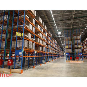 מערכת מדפים סלקטיבית בעלת קיבולת גבוהה, מדפי אחסון כבדים למחסן, טיפול בחומרים מפלדה עמידה - Product Image 2