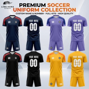Camisetas de Fútbol <span class=keywords><strong>Barcelona</strong></span> 2026 Nuevas Personalizadas con Impresión por Transferencia de Calor, Verano, 100% Poliéster, Transpirables, de Secado Rápido, Manga Corta - Product Image 2
