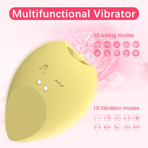 Vibrateur clitoridien rechargeable par USB avec charge magnétique et bouton de stimulation lingual pour femmes, jouet de stimulation pour adultes - Product Image 6