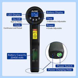Thérapie par la lumière infrarouge médicale au <span class=keywords><strong>laser</strong></span> 5W 650nm 808nm thérapie par la lumière rouge du cheval pour le soulagement de la douleur réparation des tissus Anti-inflammation - Product Image 5