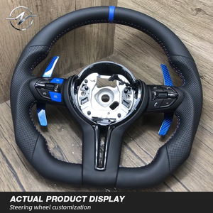 <span class=keywords><strong>Volante</strong></span> Deportivo de Cuero para Interior al por Mayor para <span class=keywords><strong>BMW</strong></span> F10 F11 F20 F21 F22 F30 F31 F32 F36 F80 F82 M3 M4 M Sport - Product Image 4