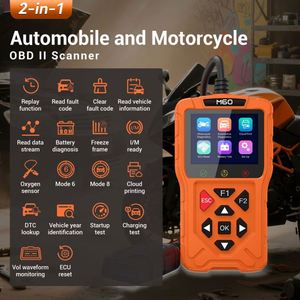 Escáner OBD2 Universal de 12V para Autos y Motocicletas, Lector de Códigos de Error del Motor, Herramienta de Diagnóstico con Datos en Tiempo Real y 1 Año de Garantía - Product Image 1