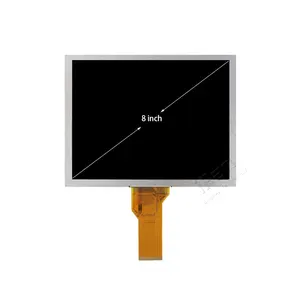 8 inch High Brightness 1500 cd/m2 LCD Display 4:3 Ratio / 800x600 SVGA 8.0" Outdoor Screen Module 1000 Nits Panel