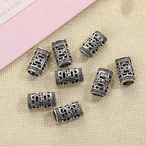 20 шт. унисекс детских аксессуаров для укладки волос в стиле регги и африканских кос, украшения для головы из бусин и сплава, для самостоятельного изготовления украшений - Product Image 4