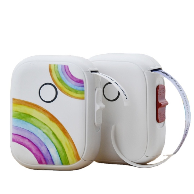 P12 Label Maker Wireless Inkless Labeling Machine Compatible Mini Portable Sticker Printer for Dymo Label LetraTag Tape